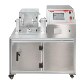 Dry state flocculation performance tester